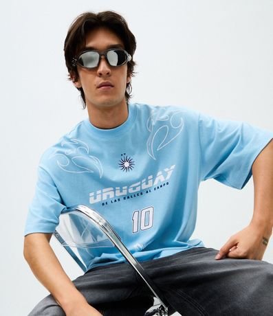 Remera Oversized Uruguay 1