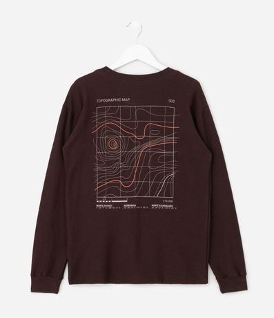 Remera Manga Larga Texturizada con Bordado - 5 a 14 años 3
