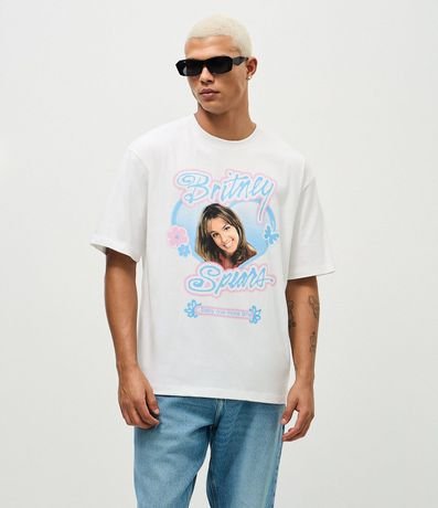 Remera Boxy Cropped Britney Spears 3