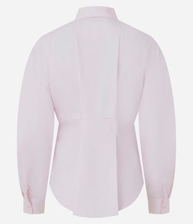 Camisa en Algodón con Pliegues y Botones 7