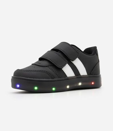 Championes Infantil Casual con Velcro y Luzes LED – Talle 20 a 27