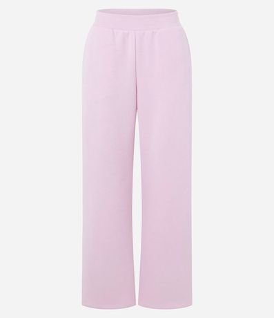 Pantalón Wide Leg en Algodón con Detalle Contrastante Lateral 5