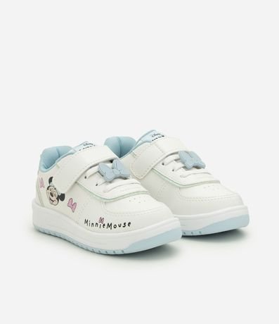 Championes Infantil con Patch Minnie y Velcro – Talle 20 a 27