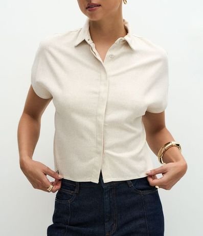 Blusa en Viscolino con Cuello y Sin Sisa 4