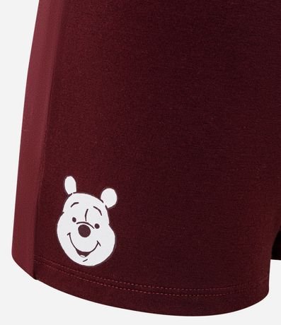Pijama corto en Viscolycra con Estampa College Winnie The Pooh 10