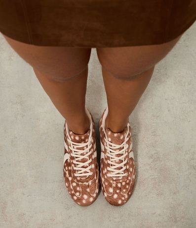 Championes Texturizado con Estampa Animal Print 2