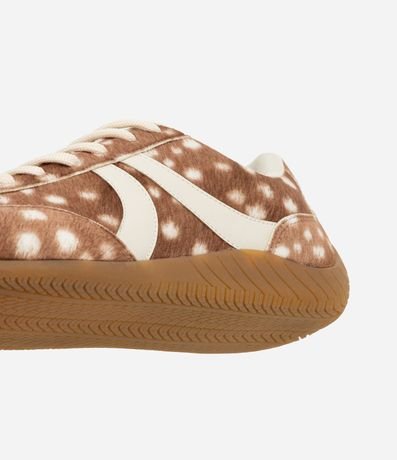 Championes Texturizado con Estampa Animal Print 4