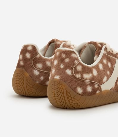 Championes Texturizado con Estampa Animal Print 5