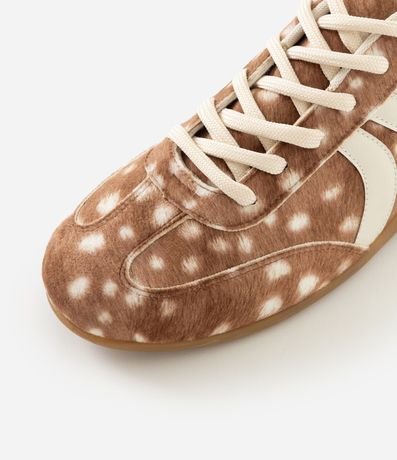 Championes Texturizado con Estampa Animal Print 6