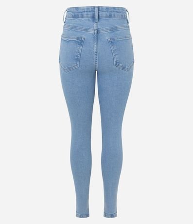 Pantalón Skinny en Jeans con Cintura Alta 2