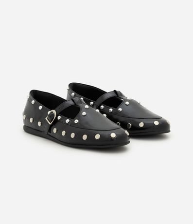Zapato Estilo Salomé en PU con Aplicación de Tachuelas 3