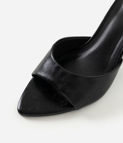 Sandalia Mule en PU con Punta de Hoja 5