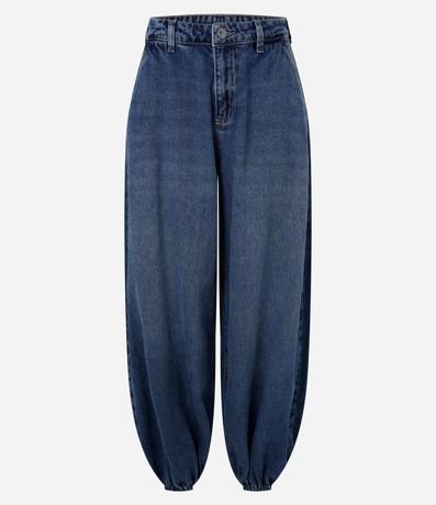 Pantalón Aladim en Jean con Cintura Alta 5
