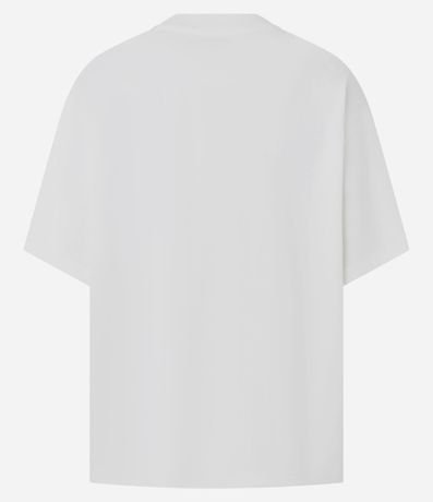 Remera Boxy Estampada con Cantora Lisa en Algodón 6