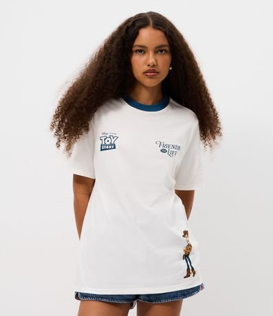 Remera Alargada en Algodón Estampa Toy Story