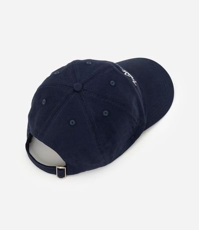 Gorra Aba Curva en Sarga con Lettering New York Soho Bordado 3