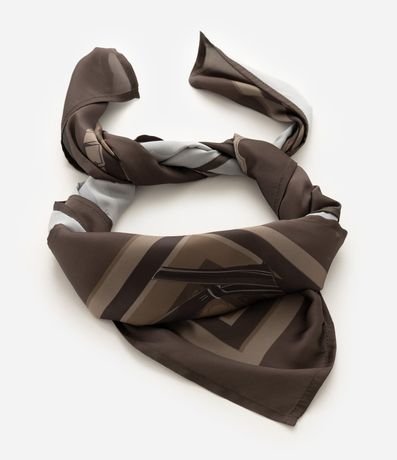 Pañuelo en Chiffon con Estampa de Selaria 3