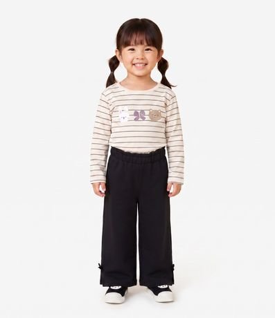 Remera Infantil Rayada con Estampa de Amigos – Talle 1 a 6 años