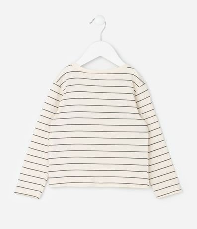 Remera Infantil Rayada con Estampa de Amigos – Talle 1 a 6 años 2