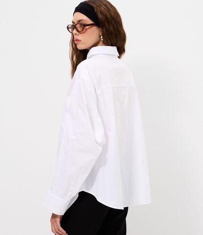Camisa Alargada en Tricolina 5