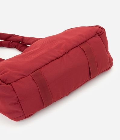 Cartera Shopper Grande con Estampa Lisa 5