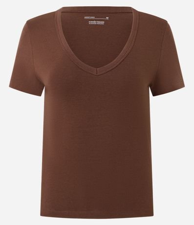 Blusa en Algodón Peruano con Escote V 5