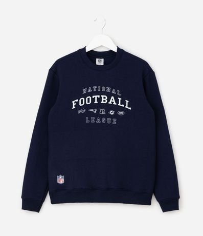 Buzo Infantil con Lettering en relieve NFL – Talle 5 a 14 años 2