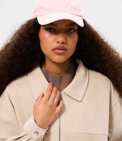 Campera Oversized en PU con Efecto Gamuzado 3