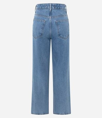 Pantalón Recto Comfort en Jeans con Cintura Alta 2