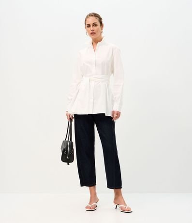 Pantalón de Jean New Carrot con Cintura Alta