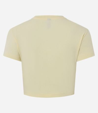 Blusa Cropped Manga Corta en Cotton 5