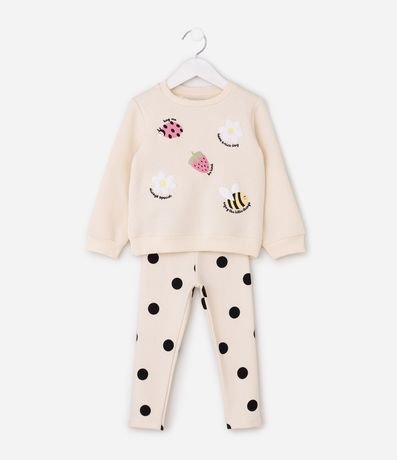 Conjunto Comfort Infantil Buzo y Pantalón con Estampa de Íconos – Talle 1 a 6 años 2