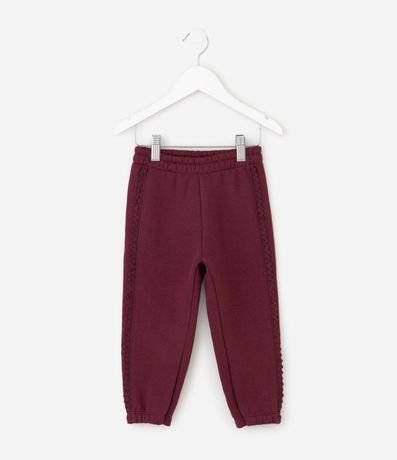 Pantalón Infantil Jogger con Recortes – Talle 1 a 6 años