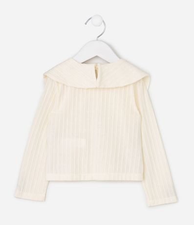 Blusa Slim Infantil con Lazo Delantero Aplicado – Talle 1 a 6 años 3