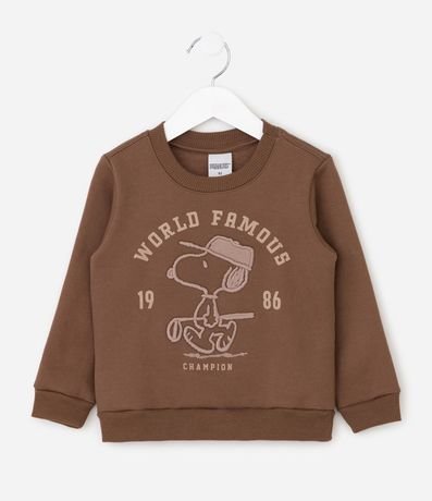 Conjunto Infantil en Algodón con Estampa de Snoopy Bordado – Talle 2 a 6 años 3