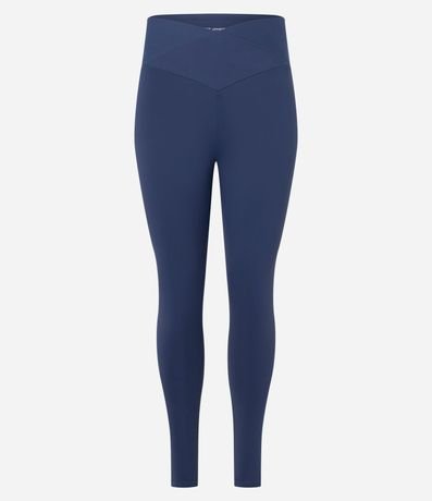 Pantalón Legging Deportiva en Microfibra con Cintura Traspasada 5