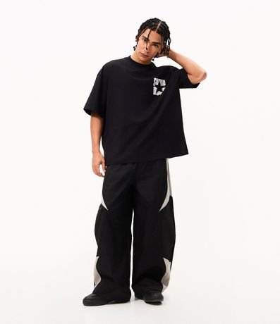 Remera Oversized en Algodón con Estampado Snoop Dogg 2