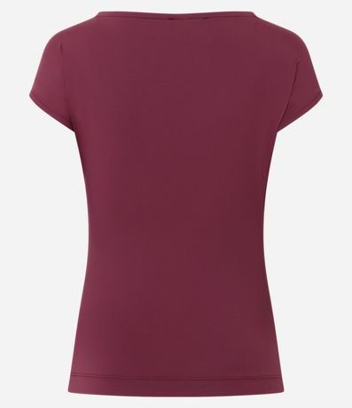 Blusa en Poliamida con Adorno en el Hombro 6