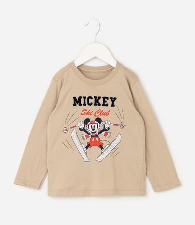 Remera Infantil con Estampa de Mickey Mouse Ski Club – Talle 2 a 6 años 1