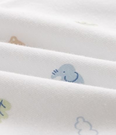Pantalón Infantil Legging con Estampa Fullprint Mini Icones – Talle 0 a 18 Meses 3