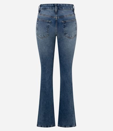 Pantalón Bootcut en Jeans con Cintura Baja 6