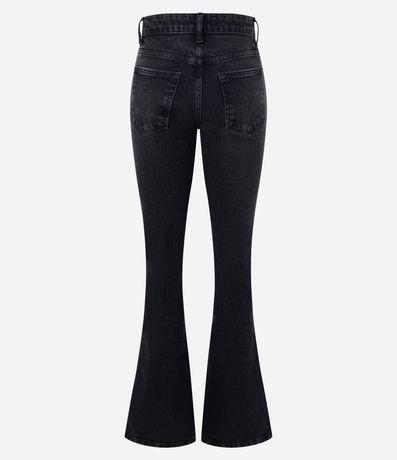 Pantalón Bootcut en Jeans con Cintura Baja 6