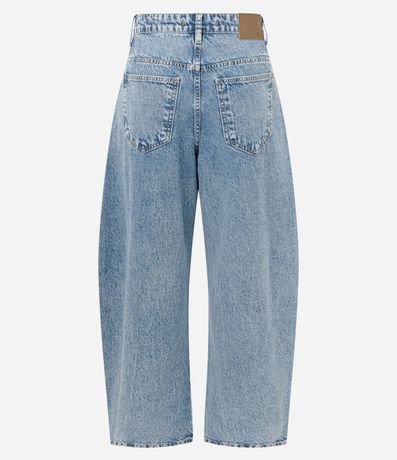 Pantalón Baggy Balloon en Jeans con Cintura Mediana 6