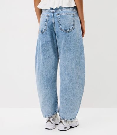 Pantalón Baggy Balloon en Jeans con Cintura Mediana 4