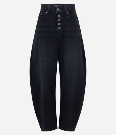 Pantalón Baggy Balloon en Jeans con Cintura Mediana 5