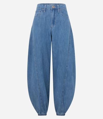 Pantalón Aladim en Jeans con Cintura Mediana 5