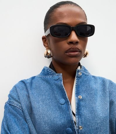 Campera Bomber en Jeans con Puños Ajustados y Botones 3