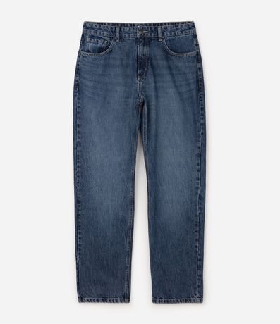 Pantalón de Jean Recto Oscuro 4