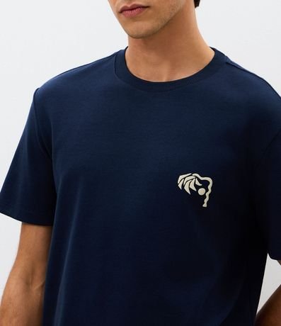 Remera Comfort Old Pal Zone Estampa Abstracta Suedine 3