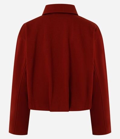 Campera Baloné Corta en Algodón con Felpa 6